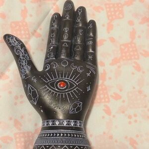 Mystical Black Hand Candle